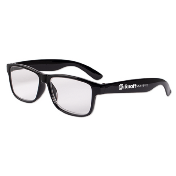 +2.00 Classical Square Frame Reading Glasses