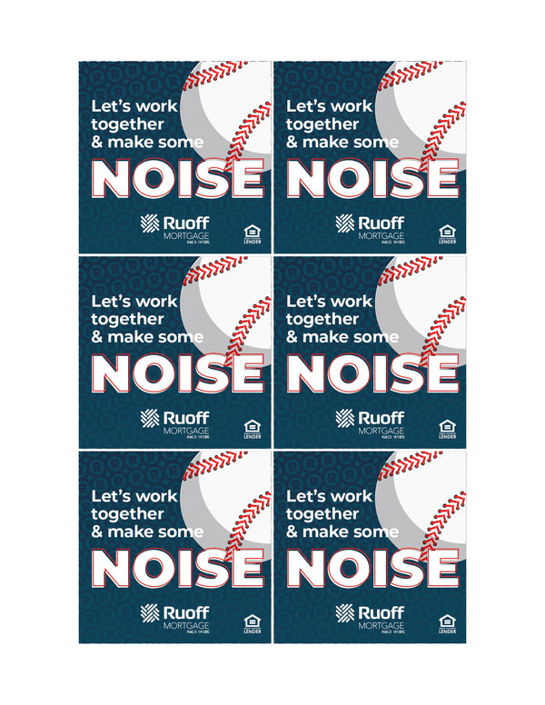 Baseball Clapper Noise Maker (Packs of 25)